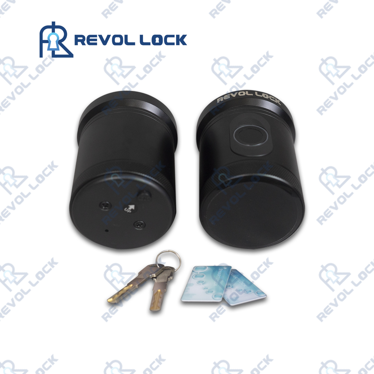 Khóa cửa vân tay dạng tay nắm cho cửa gỗ RV604A Khóa cửa vân tay dạng tay nắm cho cửa gỗ RV604A